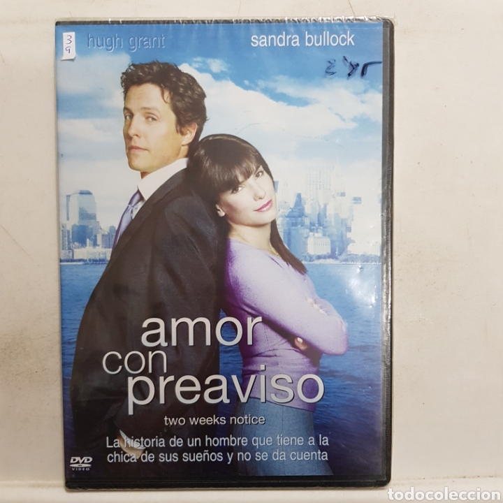 Cin&eacute;ma: REFTF.39 el amor con preaviso DVD NUEVO PRECINTADO ( TAPA FINA )