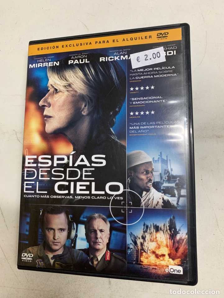 Kino: V8-espias desde el cielo -dvd procedente v&iacute;deoclub