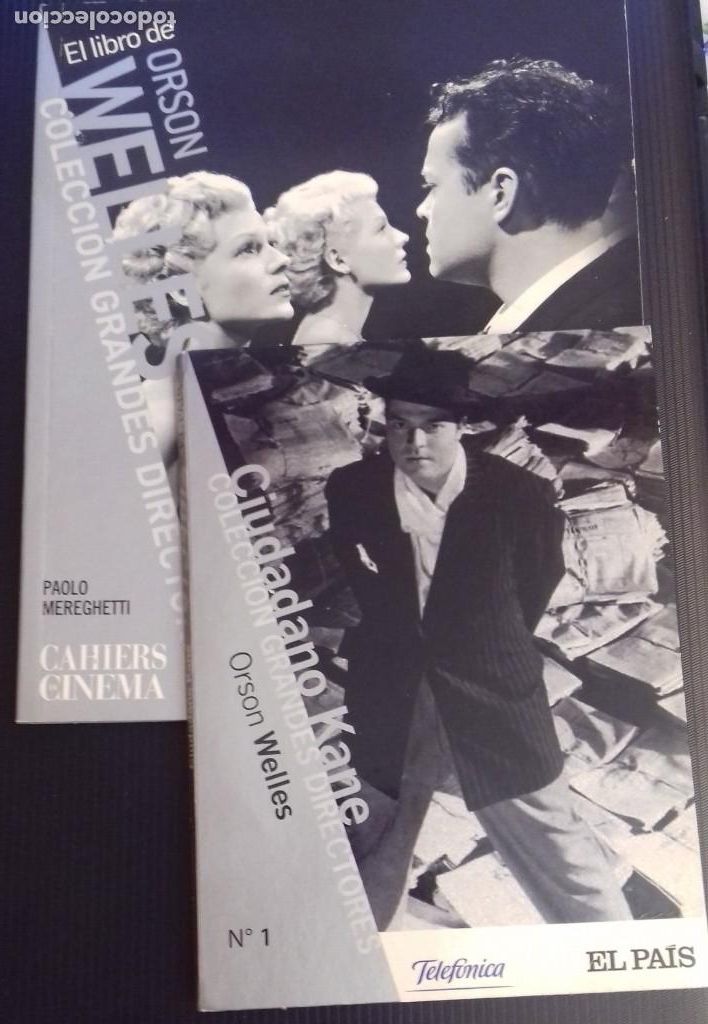 Cine: Grandes Directores ORSON WELLES CIUDADANO KANE, DVD + Libro. EL PAIS