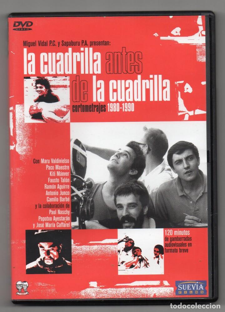 Cine: La cuadrilla antes de la cuadrilla. Cortometrajes 1980-1990. DVD