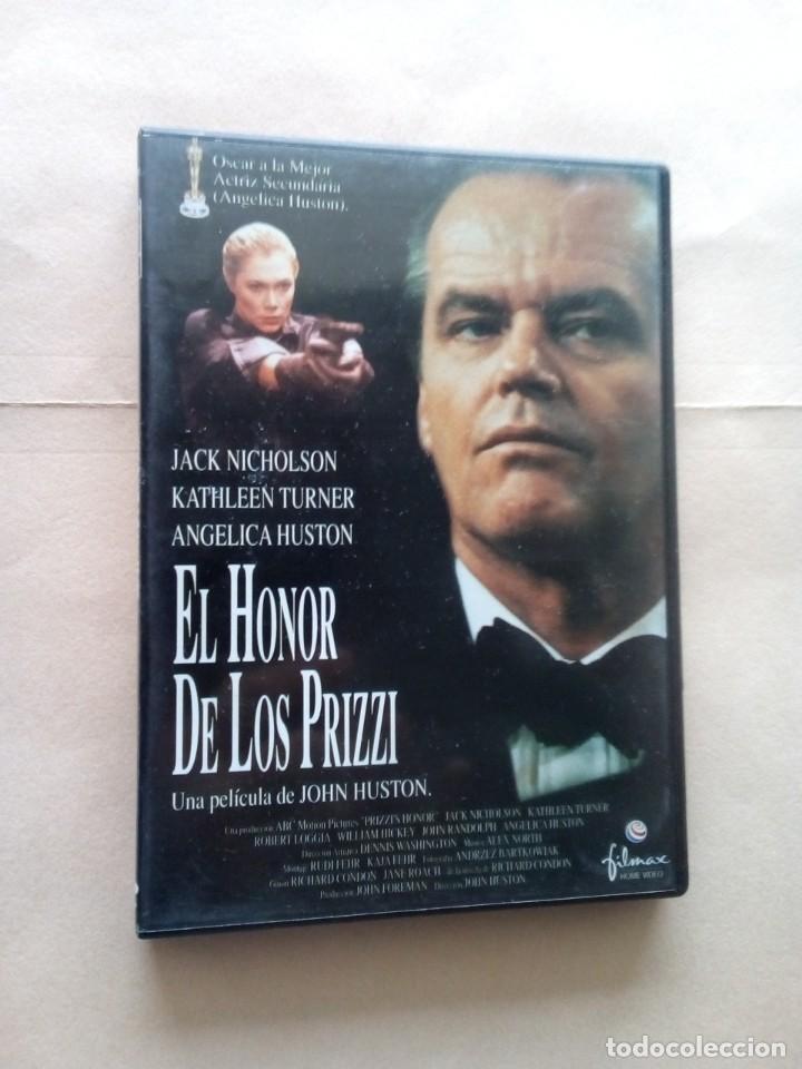 Cine: DVD-el honor de los Prizzi.