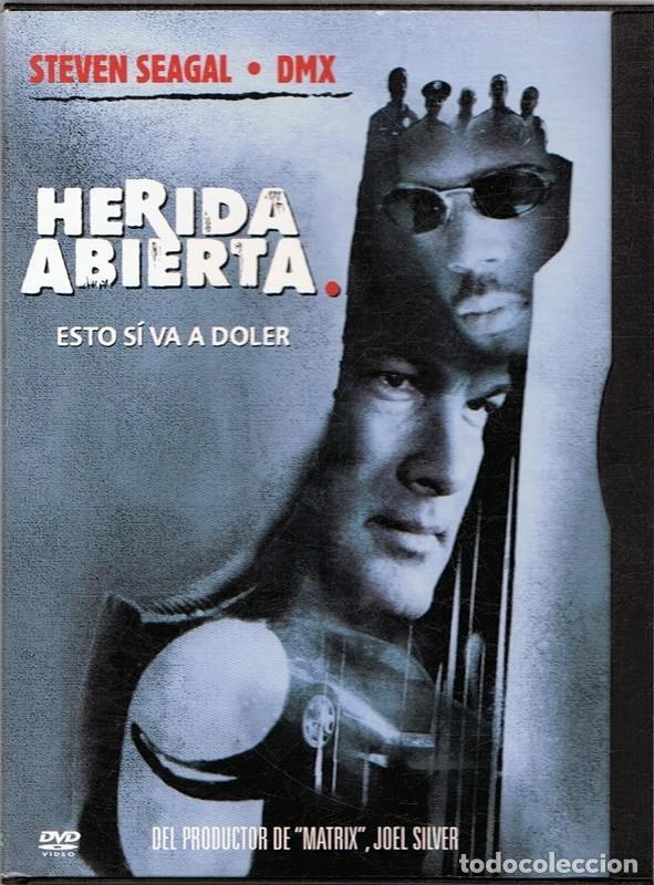 Cinema: HERIDA ABIERTA STEVEN SEAGAL & DMX ( FORMATO SNAPCASE)