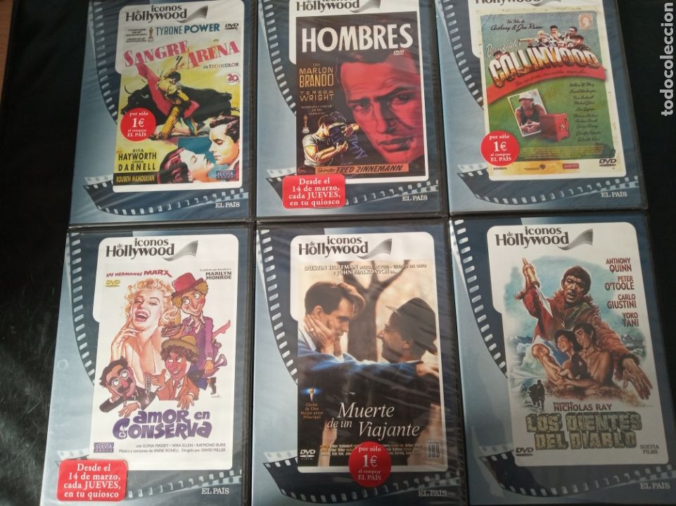 Cinema: LOTE DVDS ICONOS DE HOLLYWOOD