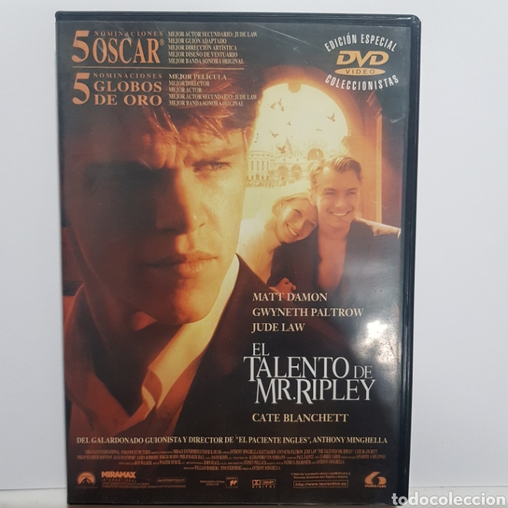 Cinema: S445 el talento de mr.ripley - DVD SEGUNDAMANO