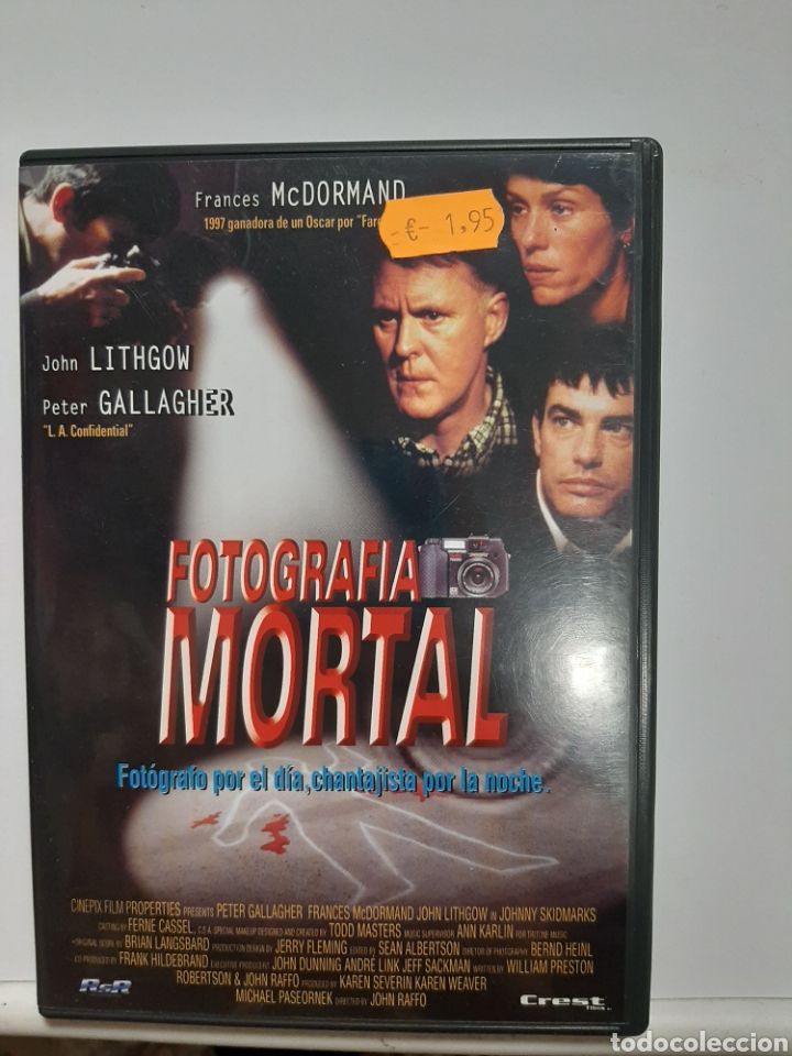 Cin&eacute;ma: S449&nbsp;fotograf&iacute;a mortal - DVD SEGUNDAMANO