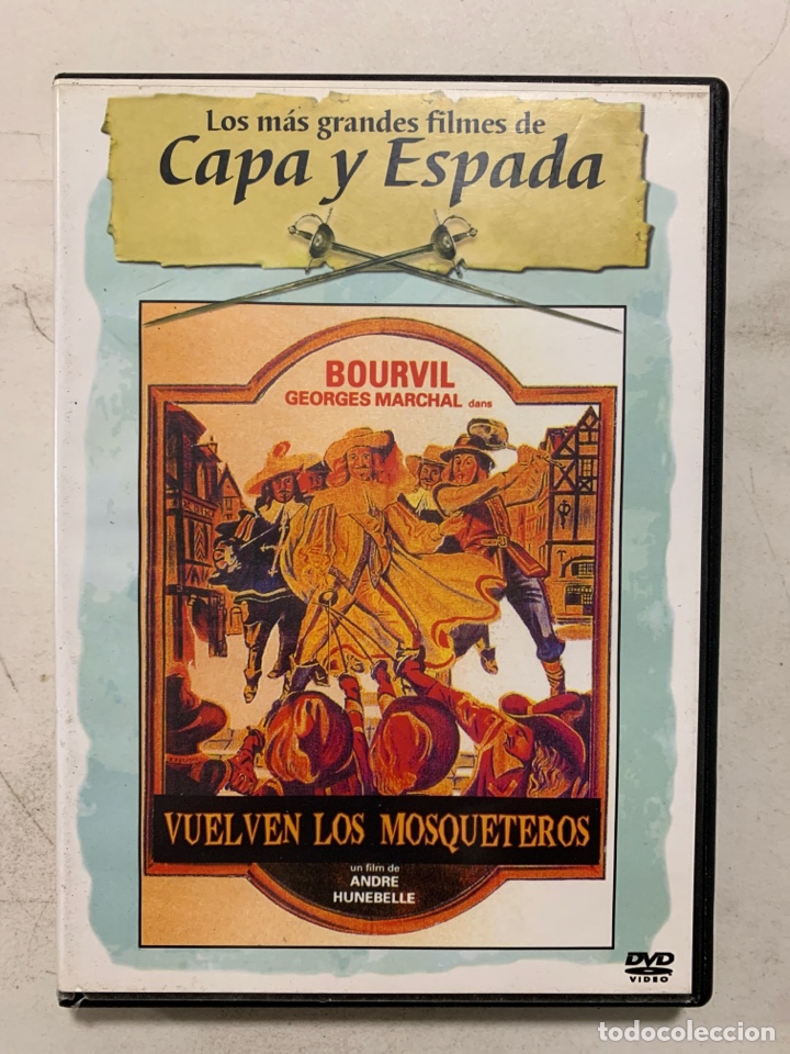 Cinema: S457 vuelven los mosqueteros dvd Segunda mano