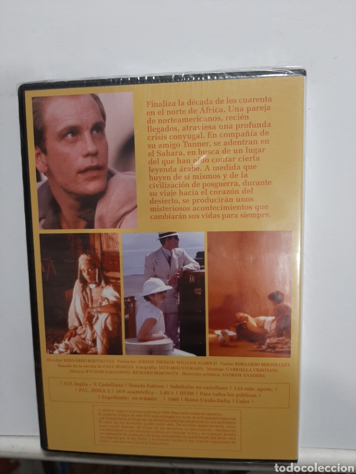 Cine: REF.ND154 el cielo protector DVD NUEVO PRECINTADO - Foto 2
