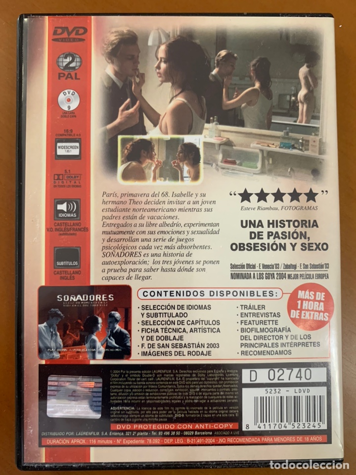 Cine: SO&Ntilde;ADORES (Bernardo Bertolucci, 2003) - Foto 2