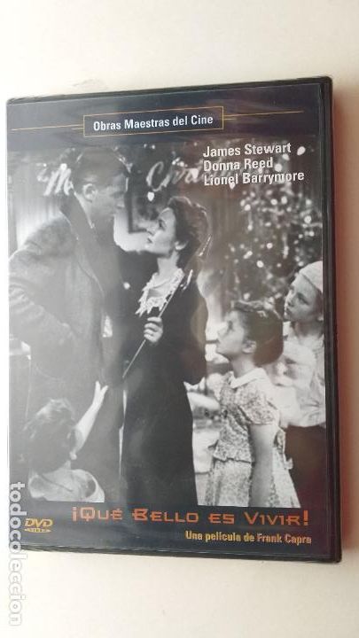 Cine: DVD: QUE BELLO ES VIVIR. OBRAS MAESTRAS DEL CINE. PRECINTADA