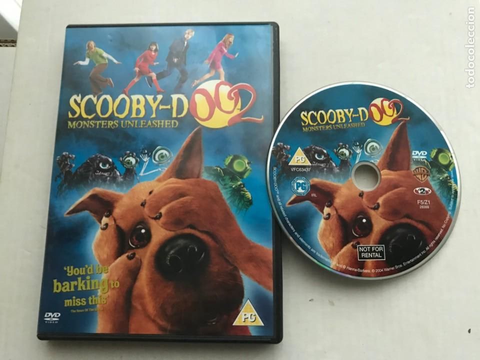 Cine: SCOOBY-DOO SCOOBYDOO 2 MONSTERS UNLEASHED DVD PELICULA KREATEN