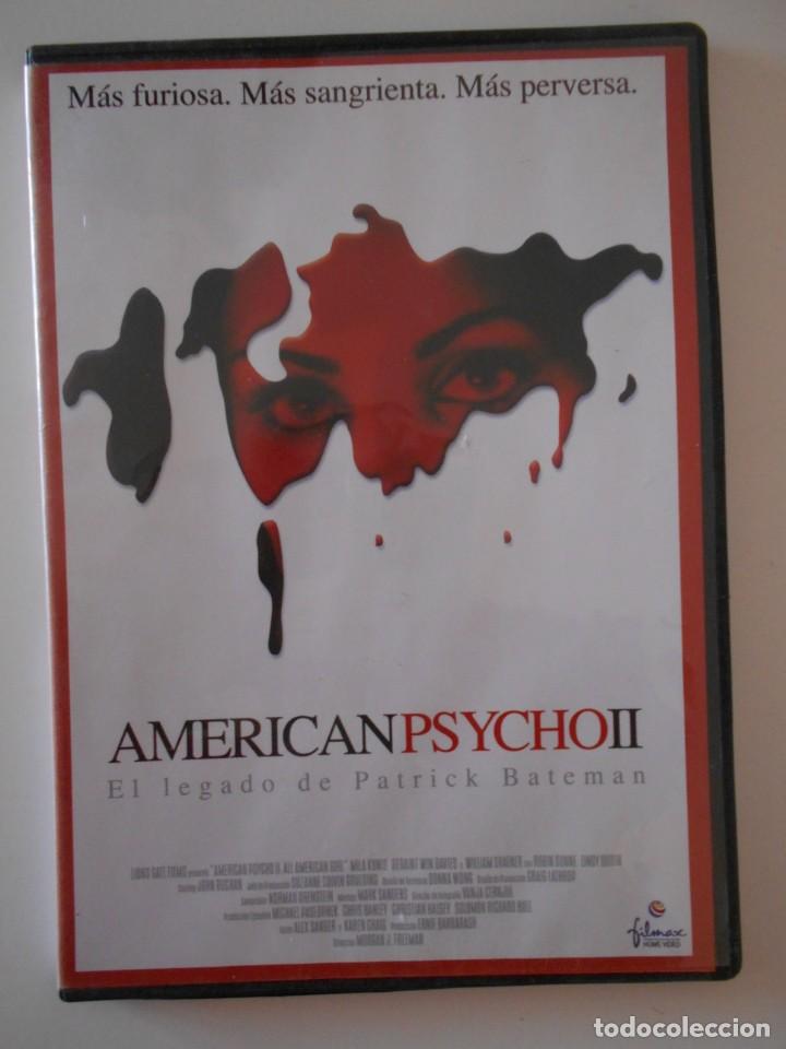 Cine: AMERICAN PSYCHO II. DVD DE LA PELICULA. ESTUCHE FINO.