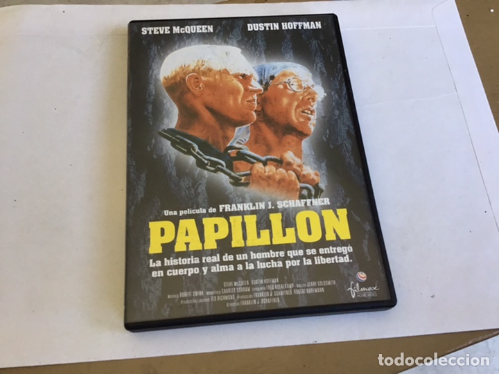 Cine: Papillon pel&iacute;cula en dvd - Foto 1