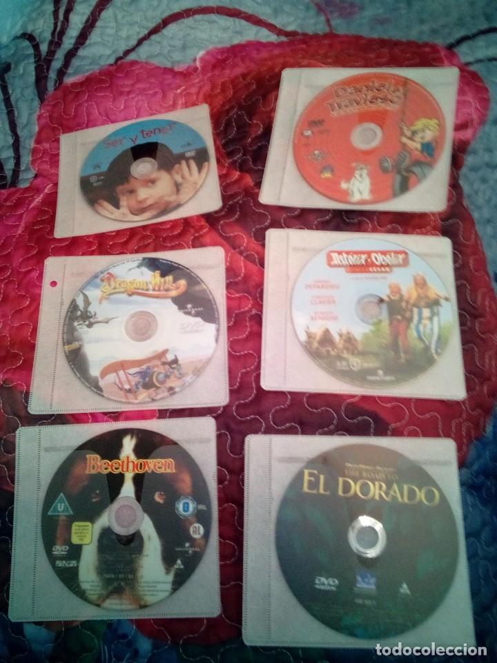 Cine: LOTE 6 DVD .PELICULAS DIVERSAS. NI&Ntilde;OS Y MAYORES .PRECIOSOS ➕ REGALOS GRATIS