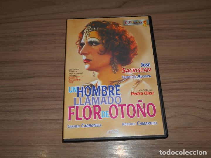 Cine: Un HOMBRE LLAMADO FLOR de OTO&Ntilde;O DVD Jose Sacristan COMO NUEVA