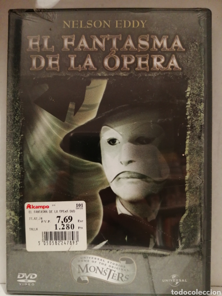 Cine: DVD EL FANTASMA DE LA OPERA - Foto 1