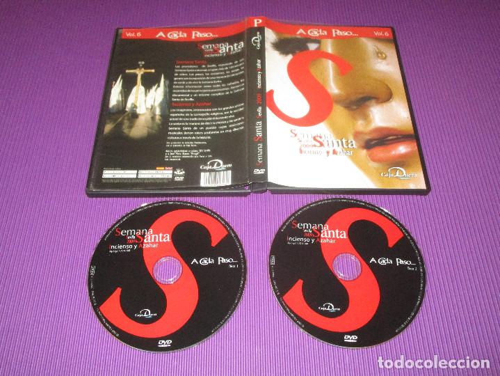 Cine: SEMANA SANTA SEVILLA 2009 ( INCIENSO Y AZAHAR ) - 2 DVD - A CADA PASO ... VOL. 6 - CAJA DUERO