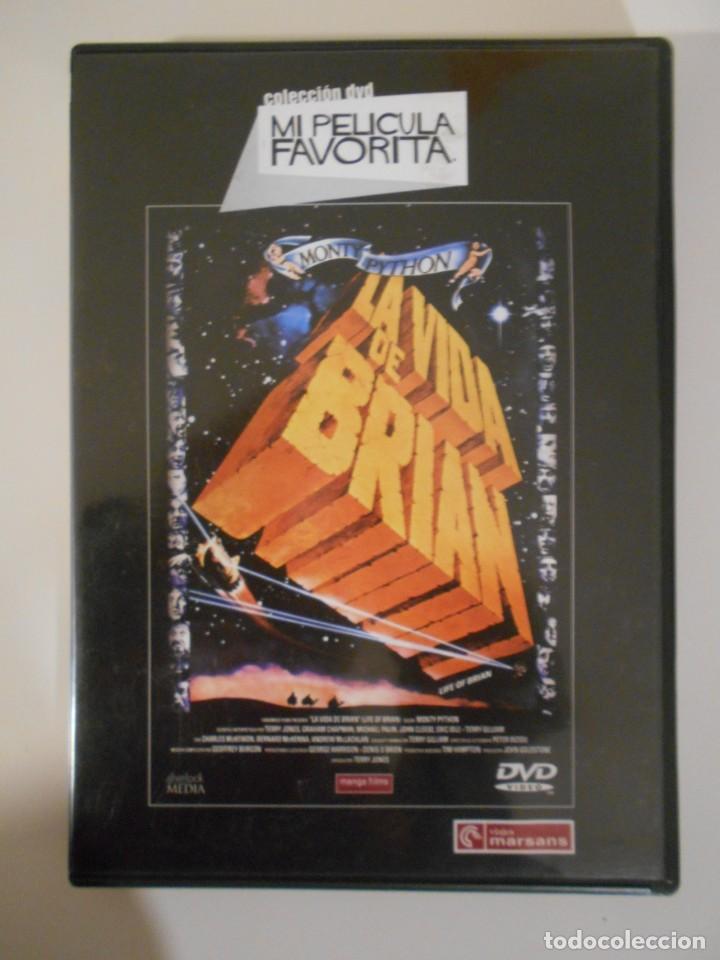 Cine: LA VIDA DE BRIAN. DVD DE LA PELICULA DE LOS MONTY PYTHON. MEMORABLE COMEDIA. COLOR. 93 MINUTOS.