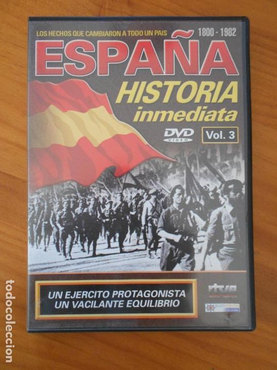 Kino: DVD ESPA&Ntilde;A HISTORIA INMEDIATA VOL. 3 - UN EJERCITO PROTAGONISTA - UN VACILANTE EQUILIBRIO (HQ)