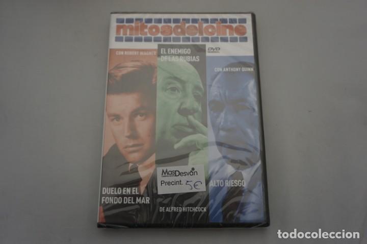 Cine: 2-B6 - 1 XDVD PRECINTADO - DUELO EN EL FONDO DEL MAR, EL ENEMIGO DE LAS RUBIAS, ALTO RIESGO