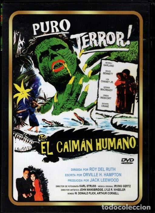 Cine: EL CAIMAN HUMANO DVD - PERDI&Oacute; A SU MARIDO EN EL PANTANO...PERO YA NO ES EL QUE ERA