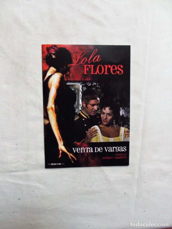 Cine: DVD - VENTA DE VARGAS CON LOLA FLORES SOBRE DE CARTON