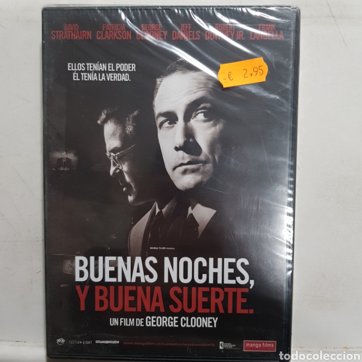 Cinema: ND134 buenas noches y buena suerte &nbsp; DVD NUEVO PRECINTADO