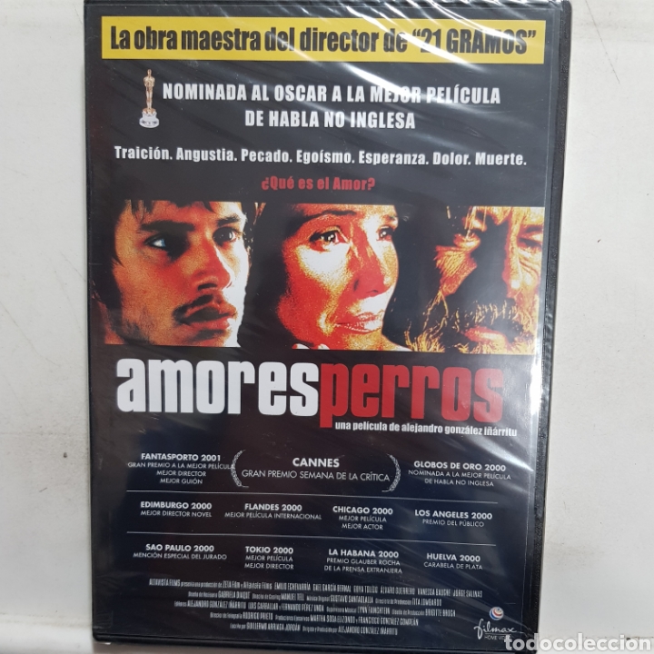 Cinema: ND135 amores perros &nbsp;&nbsp; DVD NUEVO PRECINTADO