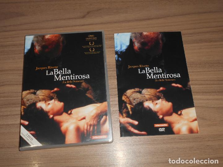 Cine: La BELLA MENTIROSA Edicion Especial 2 DVD 240 Min.+ LIBRETO de JACQUES RIVETTE Como NUEVA