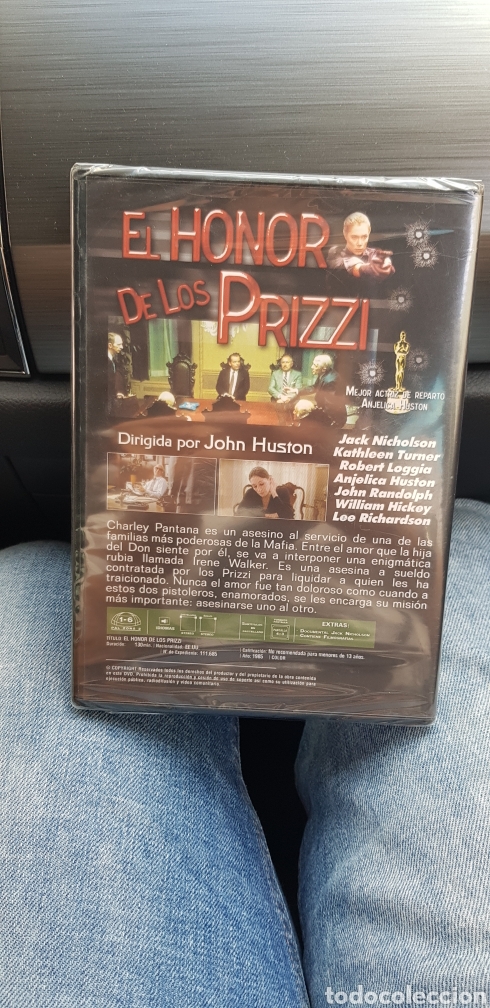 Cine: DVD El Honor de los Prizzi (Precintado) - Foto 2