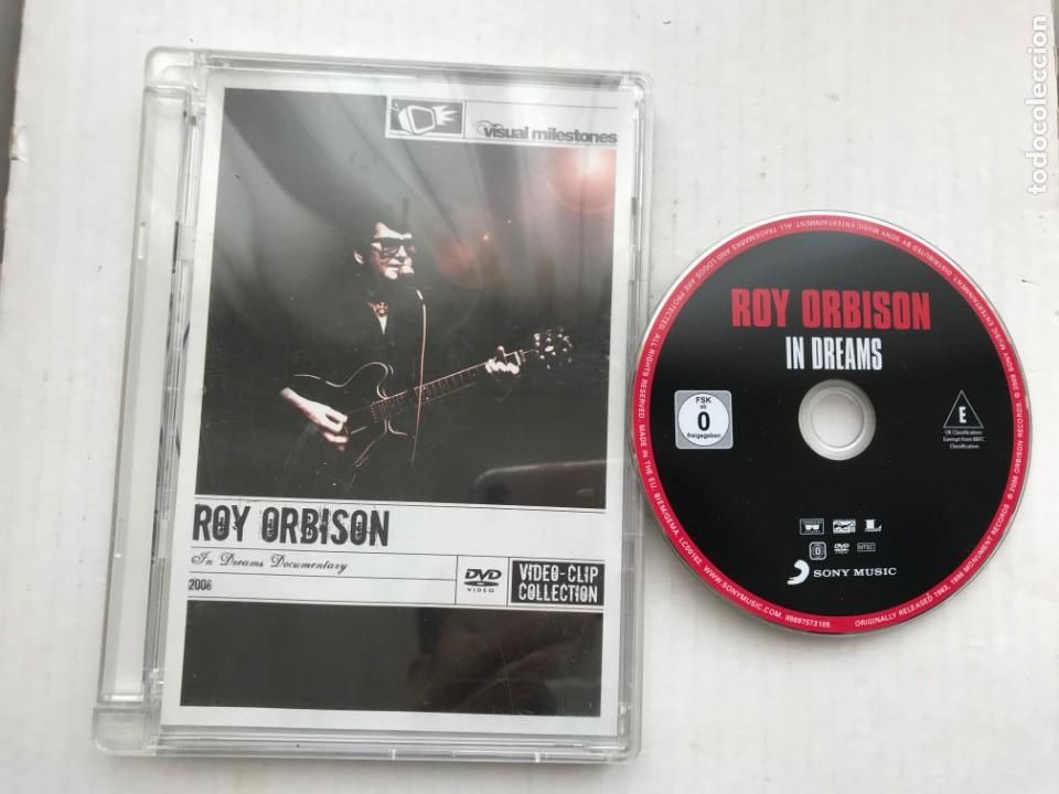 Cine: ROY ORBISON IN DREMAS DOCUEMNTARY 2006 DVD CAJA ESPECIAL VIDEO CLIP COLLECTION KREATEN