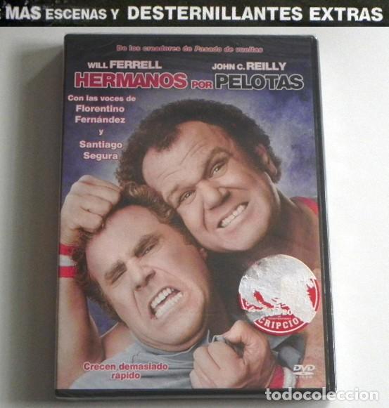 Cinema: HERMANOS POR PELOTAS DVD PRECINTADO PEL&Iacute;CULA COMEDIA WILL FERRELL JOHN C REILLY EXTRAS DOCUMENTAL Y+