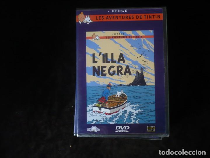 Cine: les aventures de tintin - l'illa negra - dvd nuevo precintado