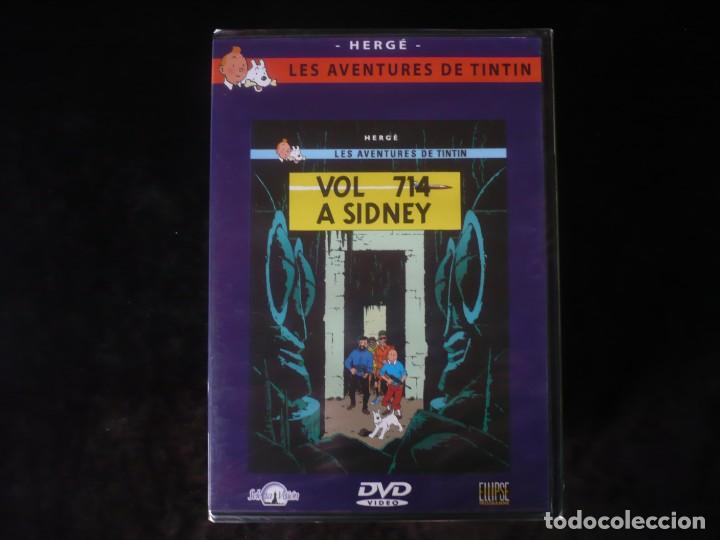 Cine: les aventures de tintin - vol 714 a sidney - dvd nuevo precintado
