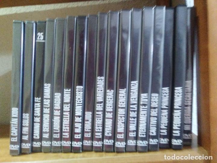 Cine: 16 Pel&iacute;culas cl&aacute;sicas en DVD. El cine de los grandes. Nuevas la mayoria precintadas