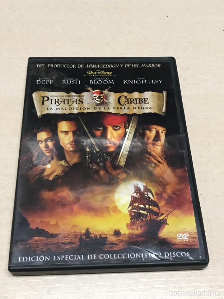 Cine: DVD PIRATAS DEL CARIBE LA MALDICI&Oacute;N DE LA PERLA NEGRA