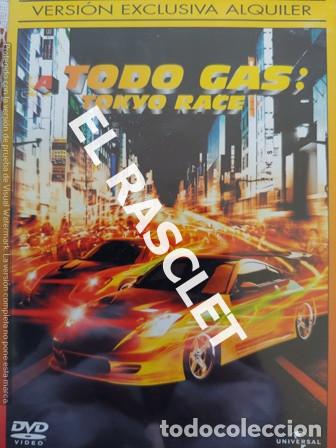 Cinema: PELICULA EN DVD - A TODO GAS - TOKYO RACE -