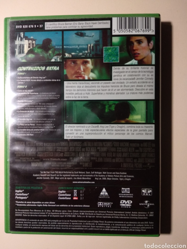 Cine: HULK DVD - Foto 2