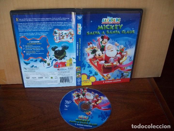 Cine: LA CASA DE MICKEY MOUSE - MICKEY SALVA A SANTA CLAUS - DVD DISNEY