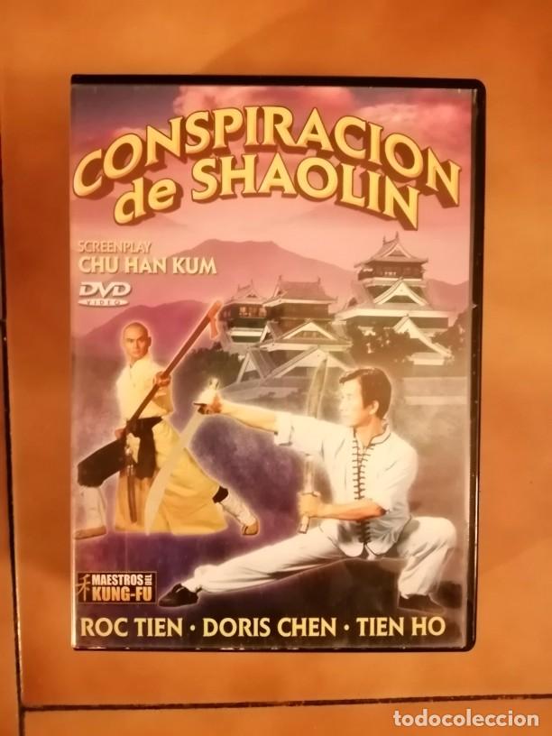 Cine: DVD CONSPIRACION DE SHAOLIN DE CHU HAN KUM - ARTES MARCIALES KUNG FU