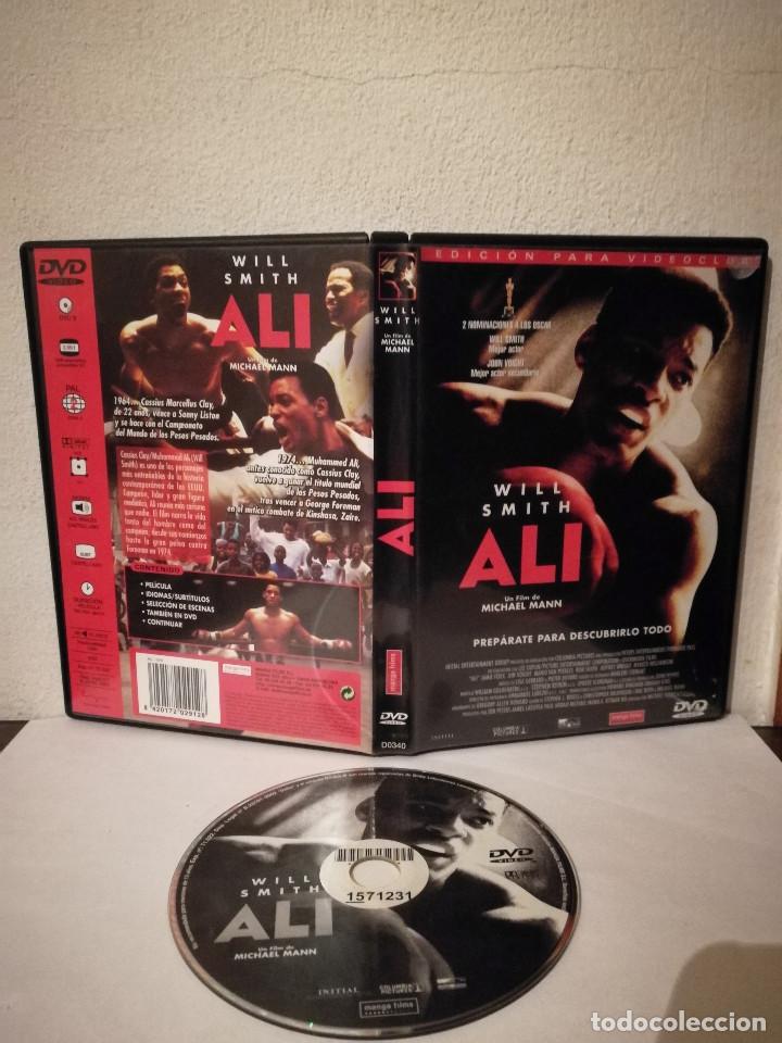 Cine: DVD ORIGINAL - ALI - VARIOS - WILL SMITH - BOXEO - Foto 1