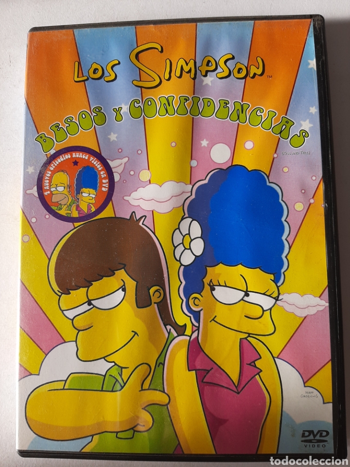 Cine: S433 los Simpson besos y confidencias DVD SEGUNDAMANO