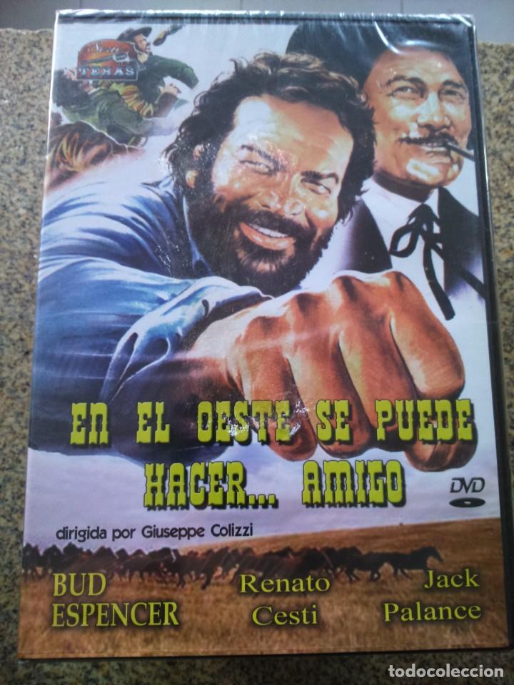 Cinema: DVD -- EN EL OESTE SE PUEDE HACER... AMIGO -- BUD ESPENCER / RENATO CESTI Y JACK PALANCE -- NUEVA --