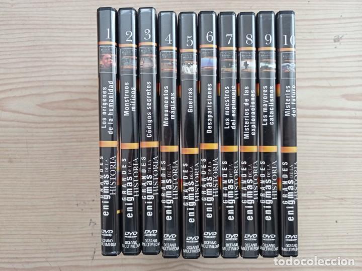 Cine: Grandes Enigmas De La Historia - 10 DVD