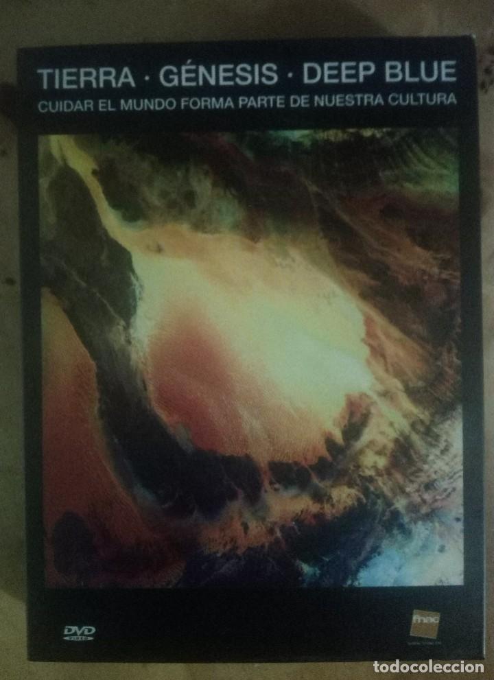 Cinema: DVD TIERRA+G&Eacute;NESIS+DEEP BLUE