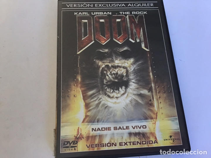 Cine: Doom pel&iacute;cula en dvd - Foto 1