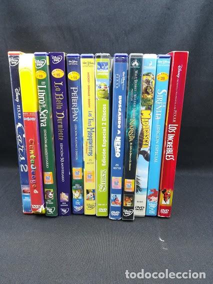 Cine: LOTE DE 11 PELICULAS INFANTILES EN DVD - BUEN ESTADO