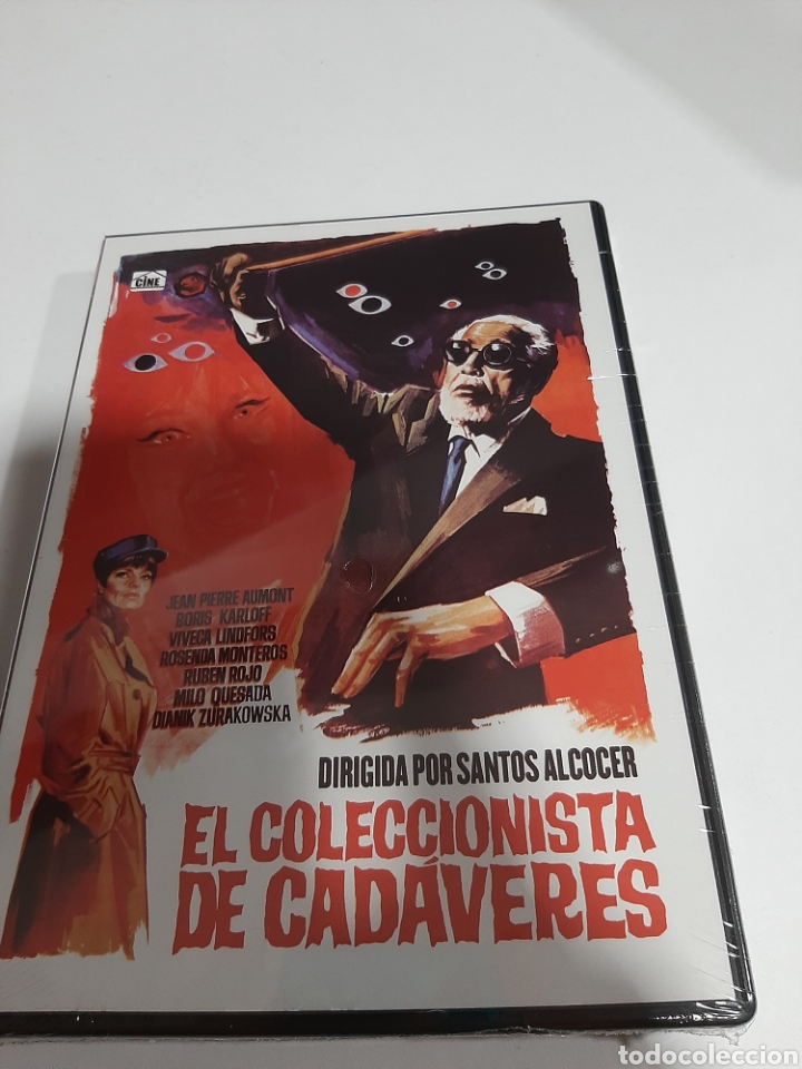 Cinema: ND189 el coleccionista de cad&aacute;veres DVD NUEVO PRECINTADO
