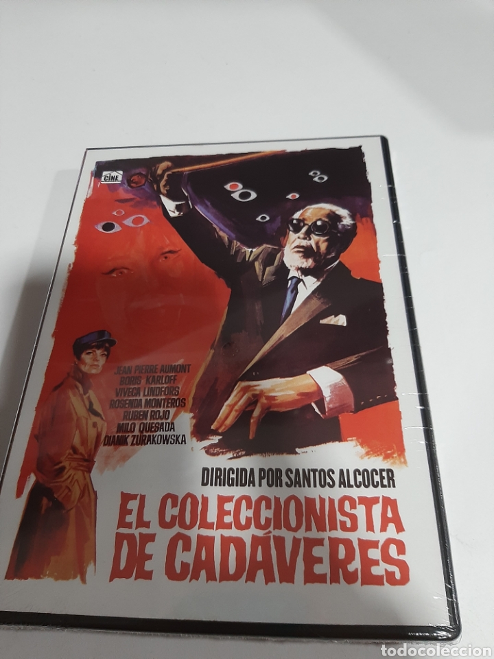 Cinema: ND189 el coleccionista de cad&aacute;veres DVD NUEVO PRECINTADO