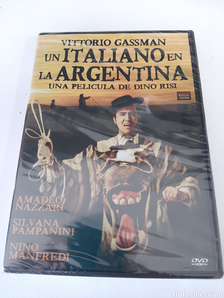 Cinema: ND211 un italiano en la Argentina DVD NUEVO PRECINTADO