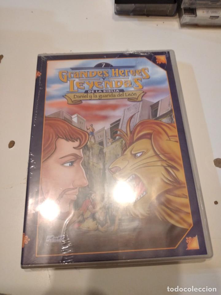 Cine: M-4 DVD CINE DANIEL Y LA GUARIDA DEL LE&Oacute;N. GRANDES HEROES Y LEYENDAS DE LA BIBLIA NUEVO PRECINTADO